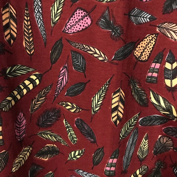 Medium Feather LuLaRoe Julia Sheath Dress NWT - Picture 2 of 5